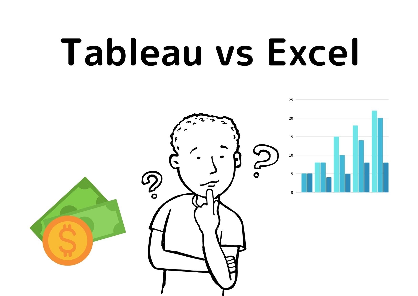 Tableauとexcelの違い 6つのポイントで比較